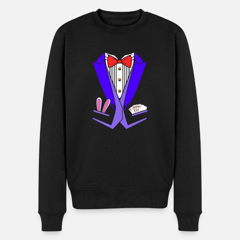 Sorcier - Pull Premium bio Homme - noir