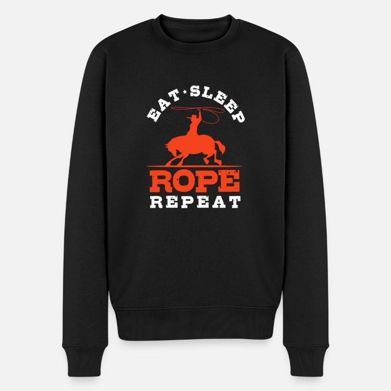 Rodéo - Pull Premium bio Homme - noir