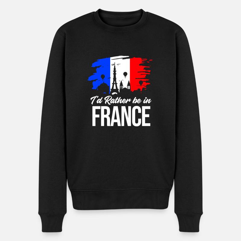 France - Pull Premium bio Homme - noir