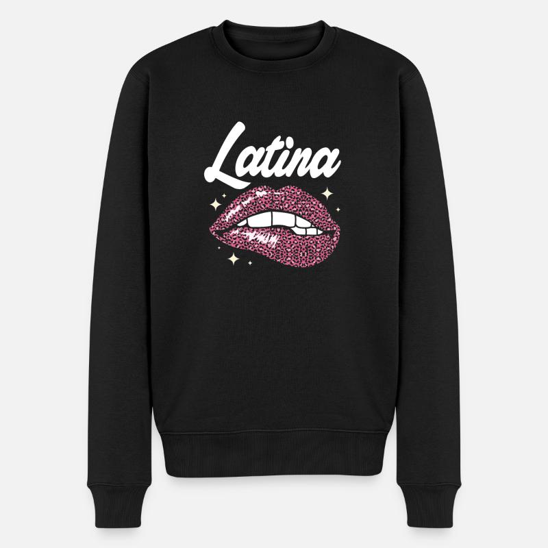Maman latina - Pull Premium bio Homme - noir