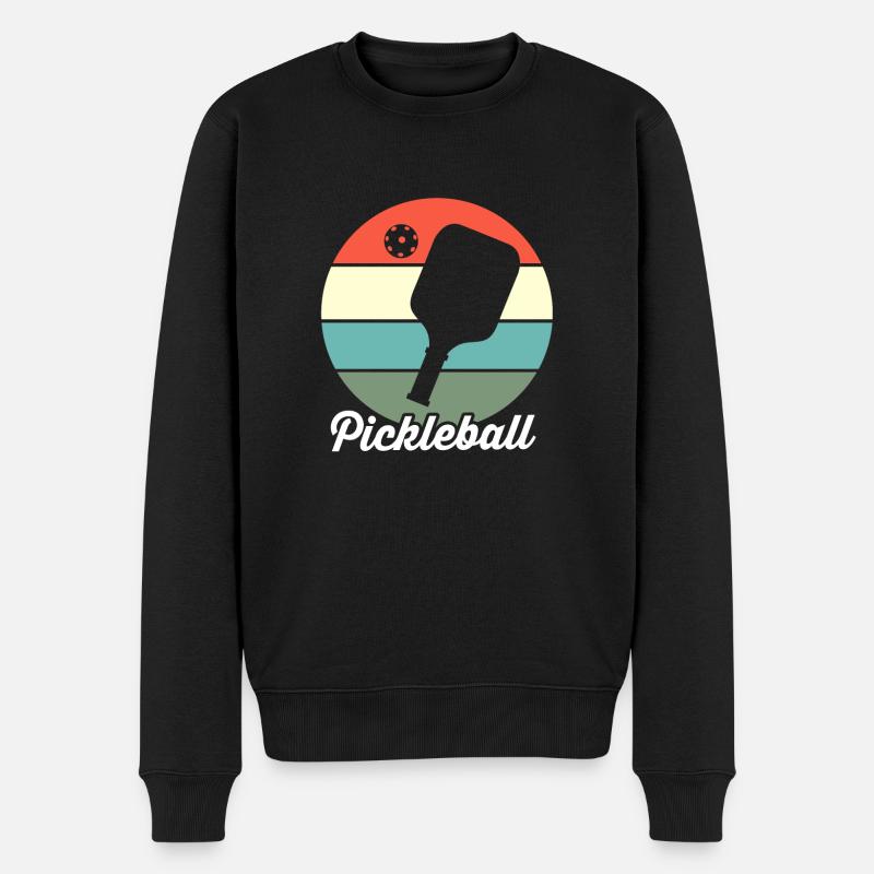 Pickleball Pickleball Pickleball - Pull Premium bio Homme - noir