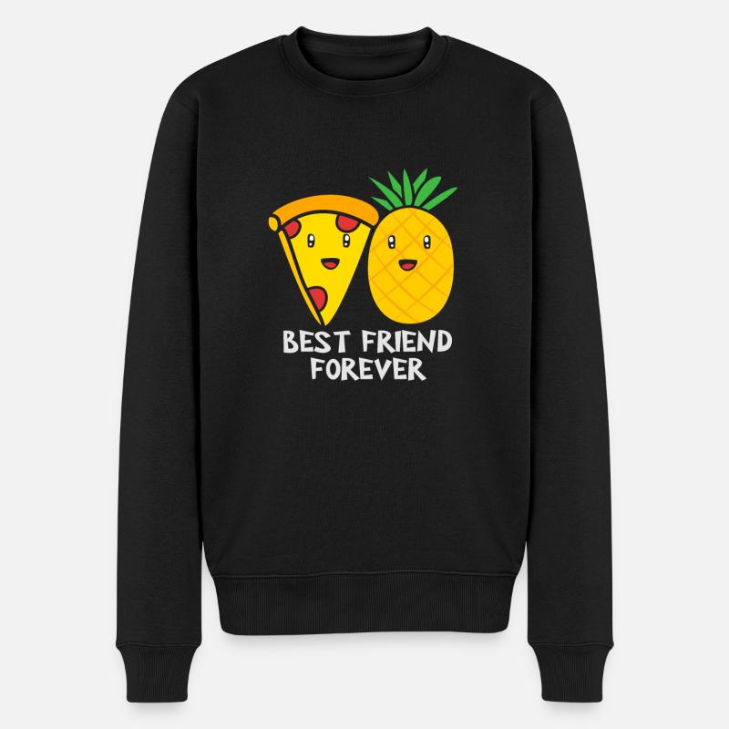 Pizza Hawaï - Pull Premium bio Homme - noir