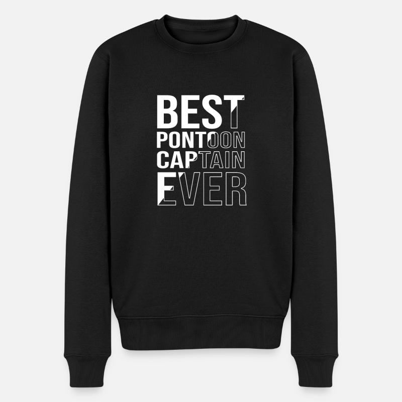 Bateau ponton Bateau Bateaux - Pull Premium bio Homme - noir