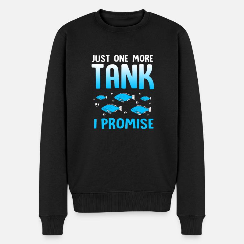Aquariophile d’aquarium - Pull Premium bio Homme - noir