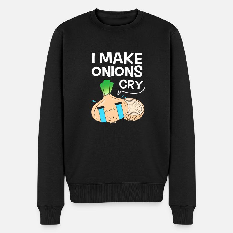 Oignon - Pull Premium bio Homme - noir