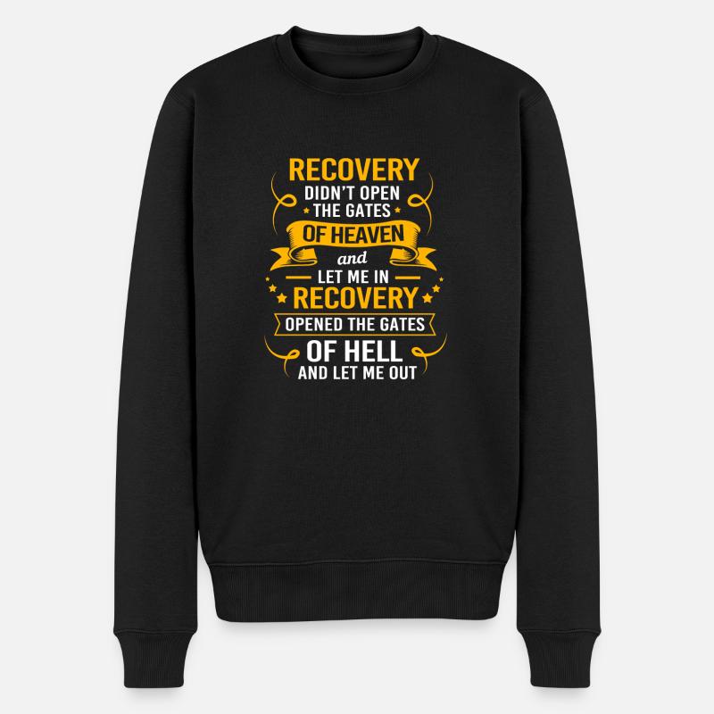 Toxicomane - Pull Premium bio Homme - noir