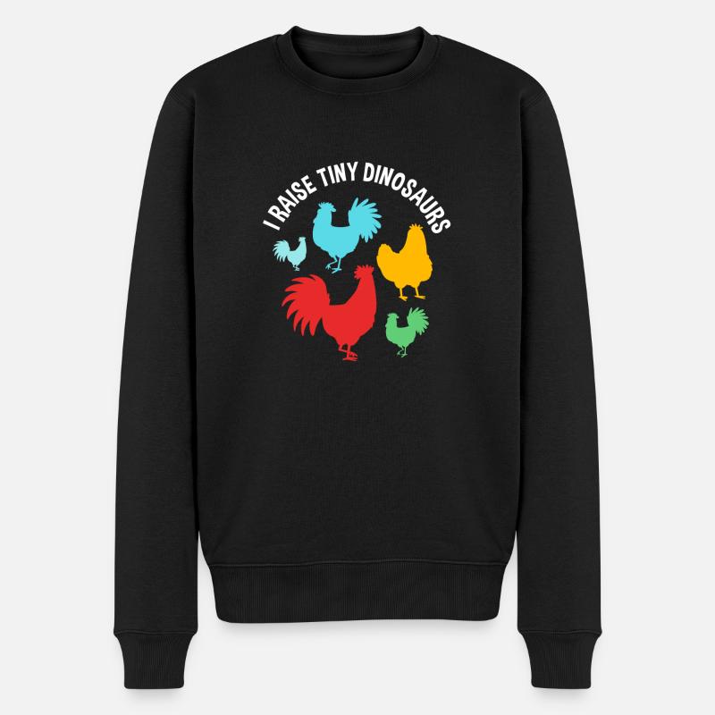 Poulet Volaille - Pull Premium bio Homme - noir