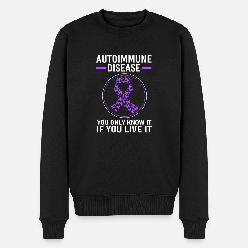 Maladie auto-immune - Pull Premium bio Homme - noir