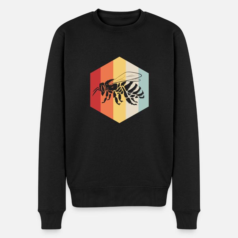 Imker - Männer Premium Bio Pullover - Schwarz