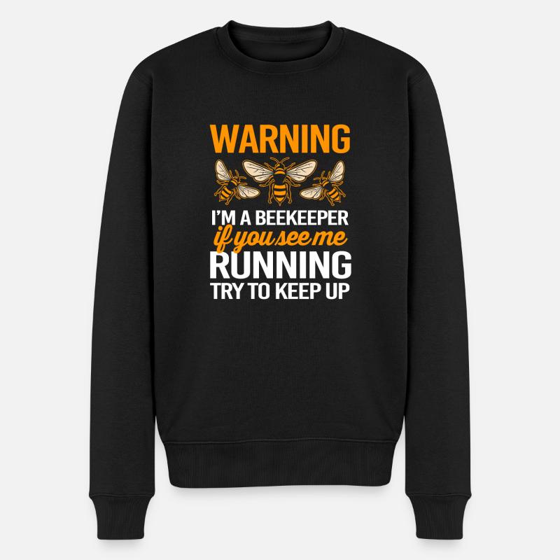 Imker - Männer Premium Bio Pullover - Schwarz