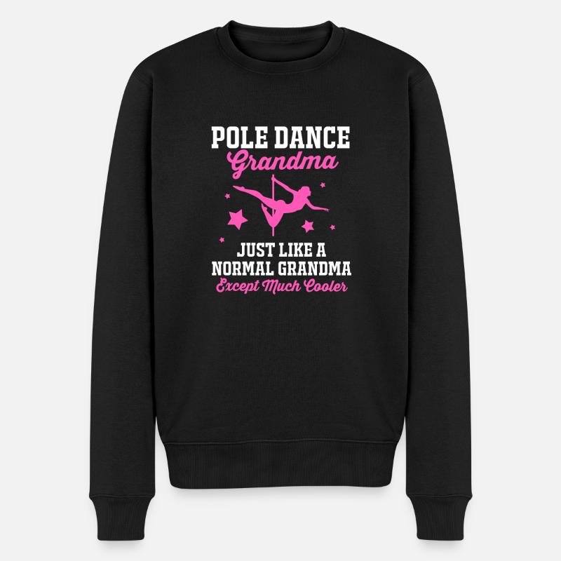 Pole Dance - Pull Premium bio Homme - noir