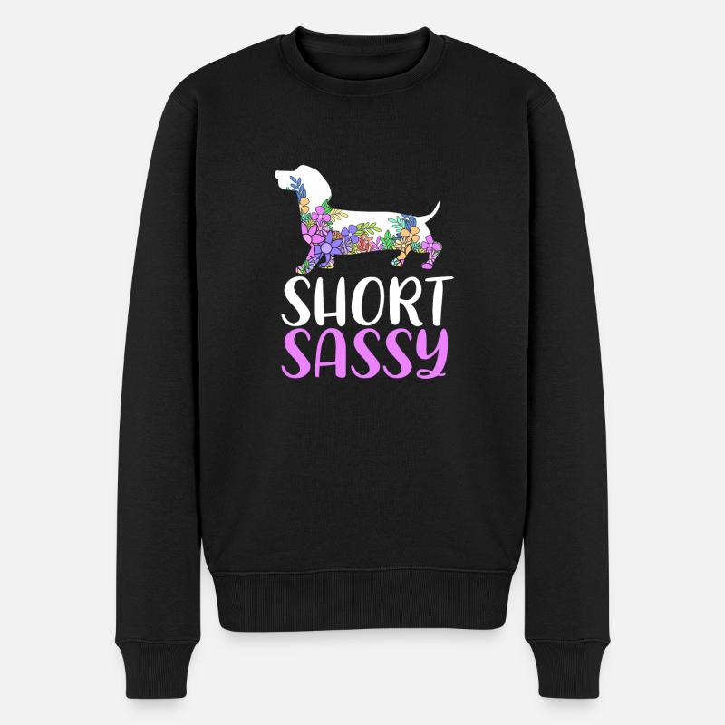 Teckel - Pull Premium bio Homme - noir