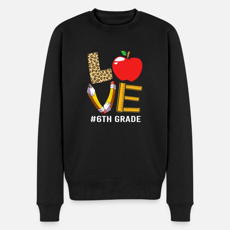6ème - Pull Premium bio Homme - noir