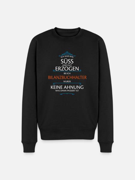 Bilanzbuchhalter Beruf - Männer Premium Bio Pullover - Schwarz