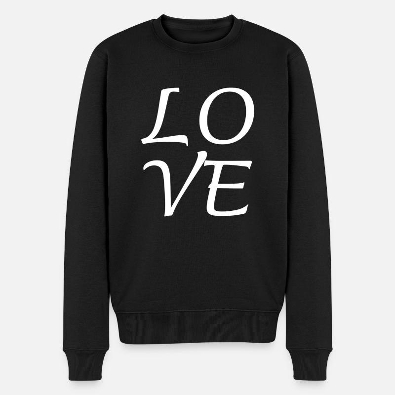 Personne préférée de l’amour - Pull Premium bio Homme - noir