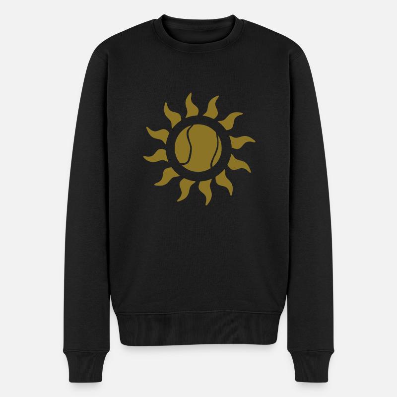 sun_tennis_ - Pull Premium bio Homme - noir