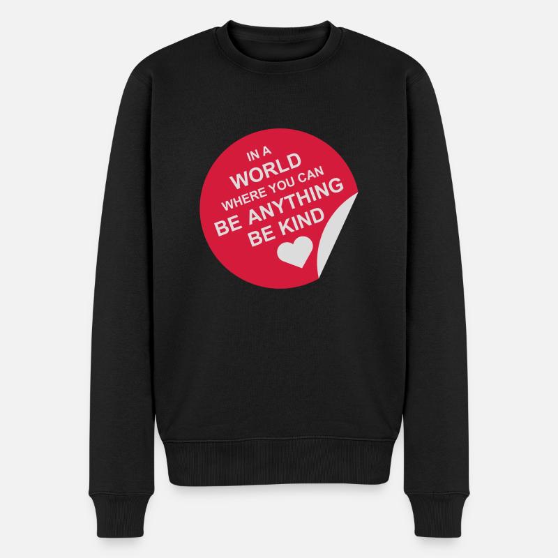 Vous pouvez être gentil - Pull Premium bio Homme - noir