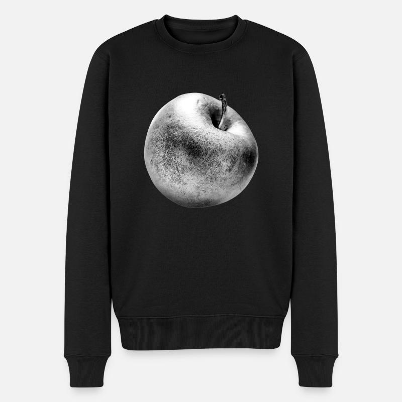 Silver Apple - Pull Premium bio Homme - noir