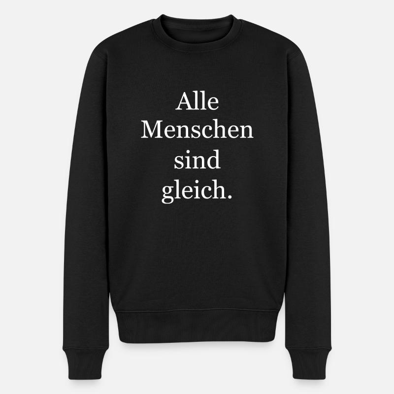 Handwerker Handyman Handwerk Werkzeug - Männer Premium Bio Pullover - Schwarz
