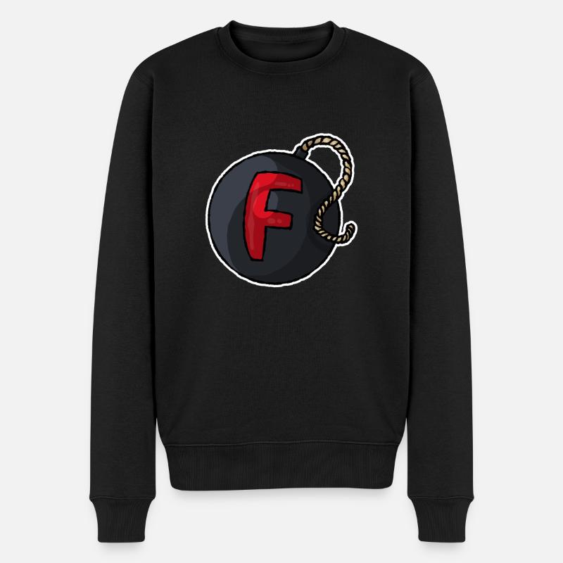 Bombe F - Pull Premium bio Homme - noir