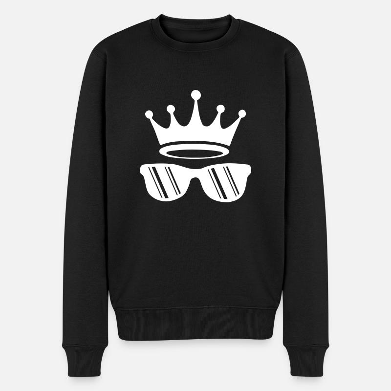 Lunettes de soleil Crown - Pull Premium bio Homme - noir