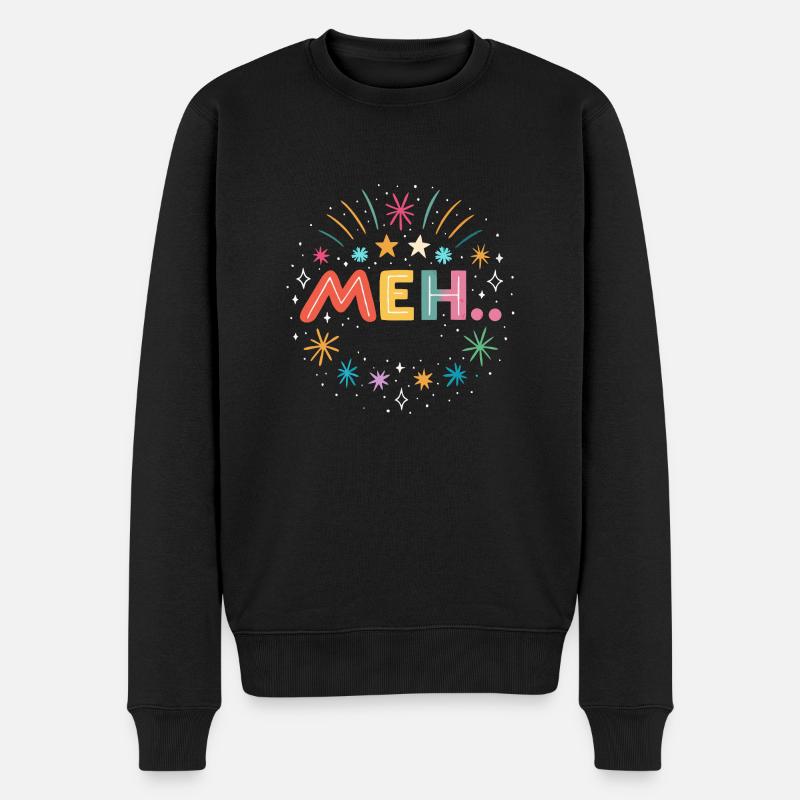 Meh - même - Pull Premium bio Homme - noir