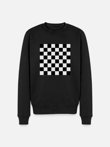 échecs - Pull Premium bio Homme - noir