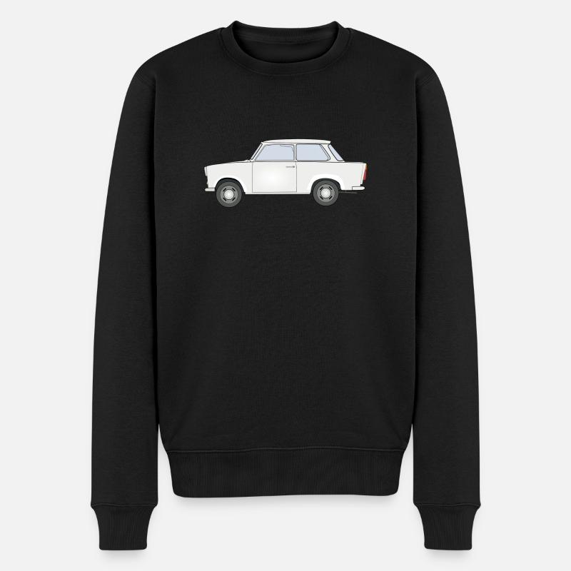 Trabi - Männer Premium Bio Pullover - Schwarz