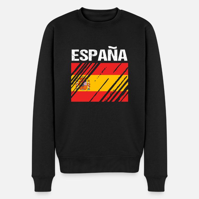 Espagne - Pull Premium bio Homme - noir