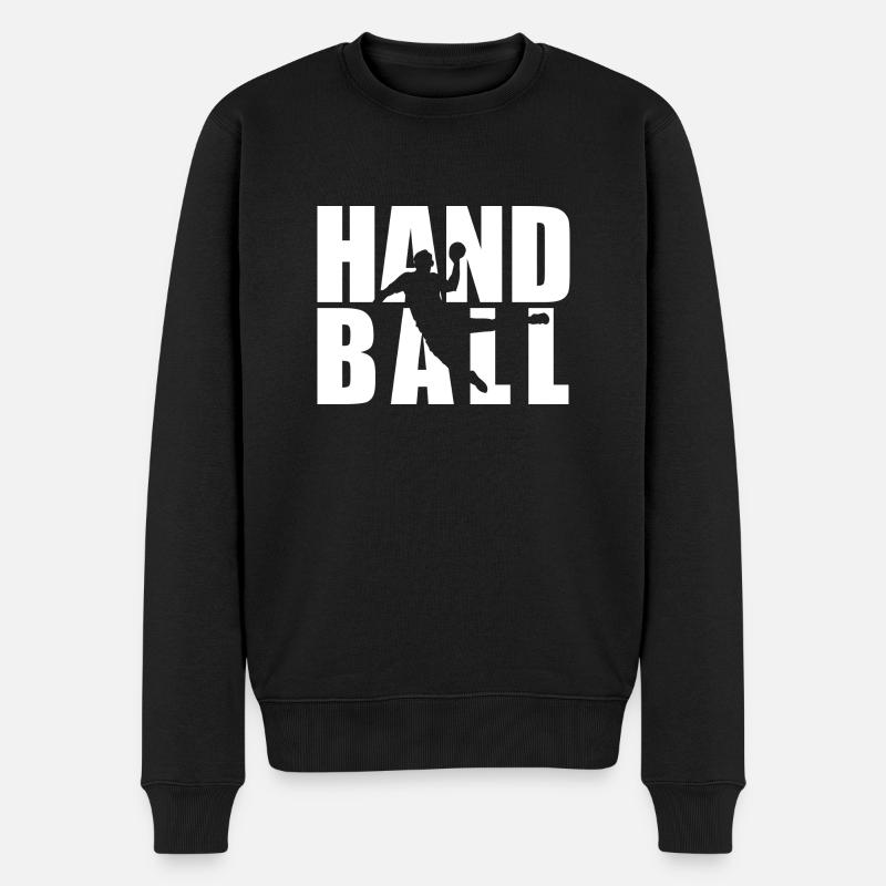 homme bloc Handball - Pull Premium bio Homme - noir