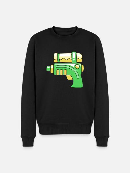 Water pistol - Men's Premium Organic Jumper - black