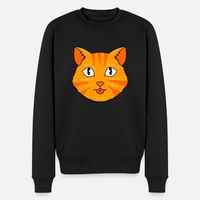 Chat tigré - Pull Premium bio Homme - noir