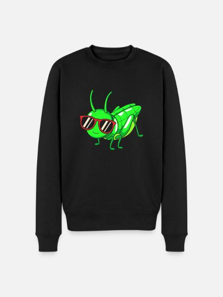 Grasshopper grasshopper - Men's Premium Organic Jumper - black