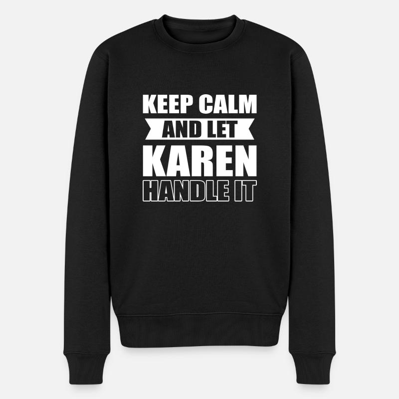 Karen - Pull Premium bio Homme - noir