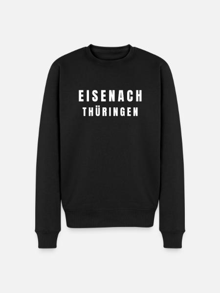 Eisenach, Thuringia - Men's Premium Organic Jumper - black