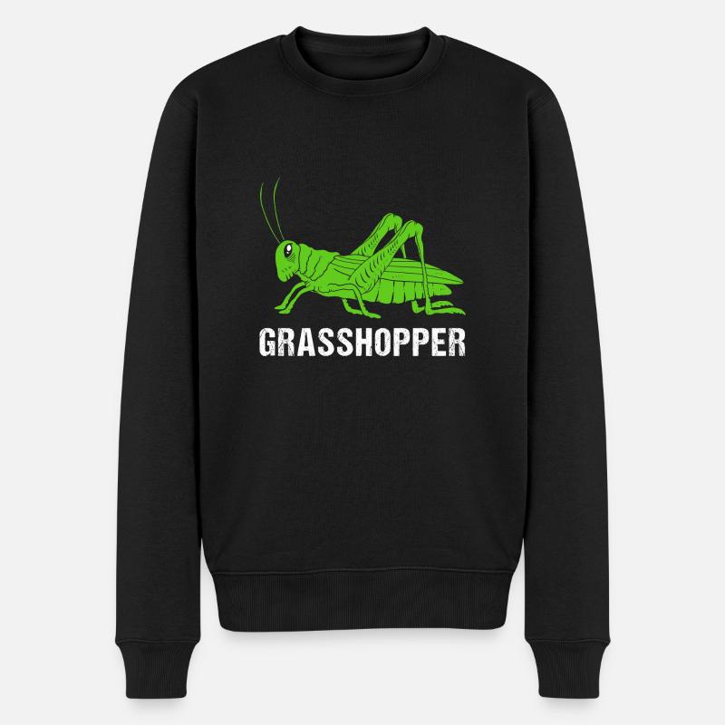 Sauterelle sauterelle - Pull Premium bio Homme - noir