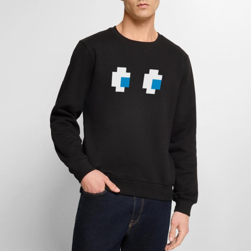 Ghost Eyes Ghost Eyes Comic Computer Game Console Men's Premium Organic Jumper