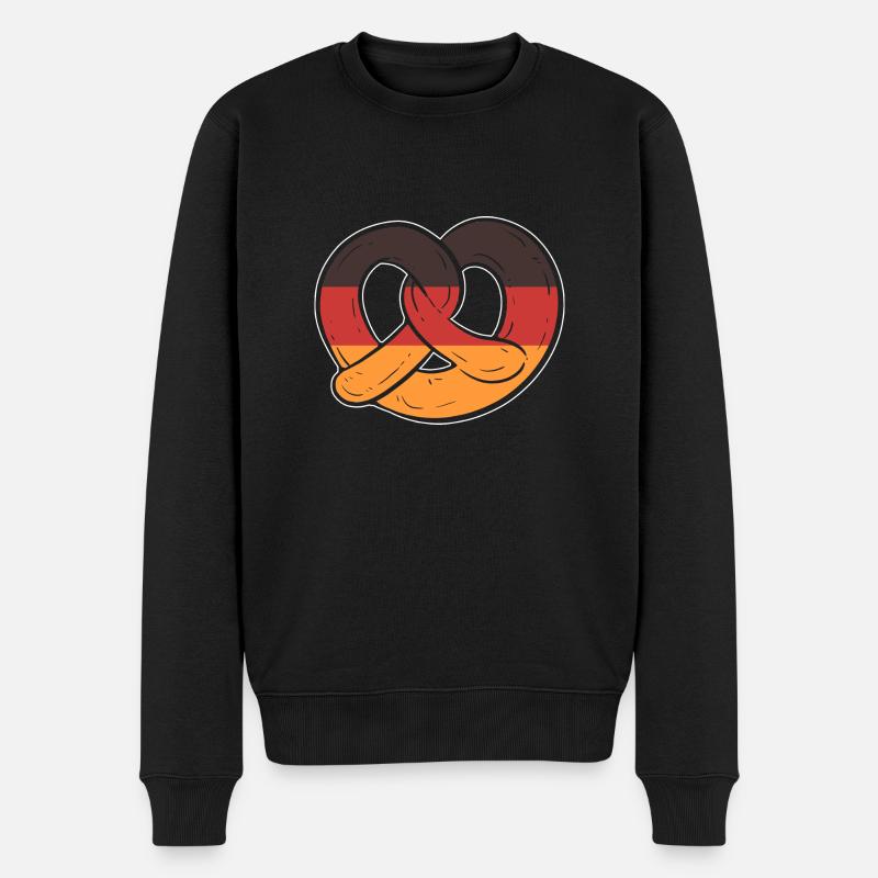 Bretzel Allemagne - Pull Premium bio Homme - noir
