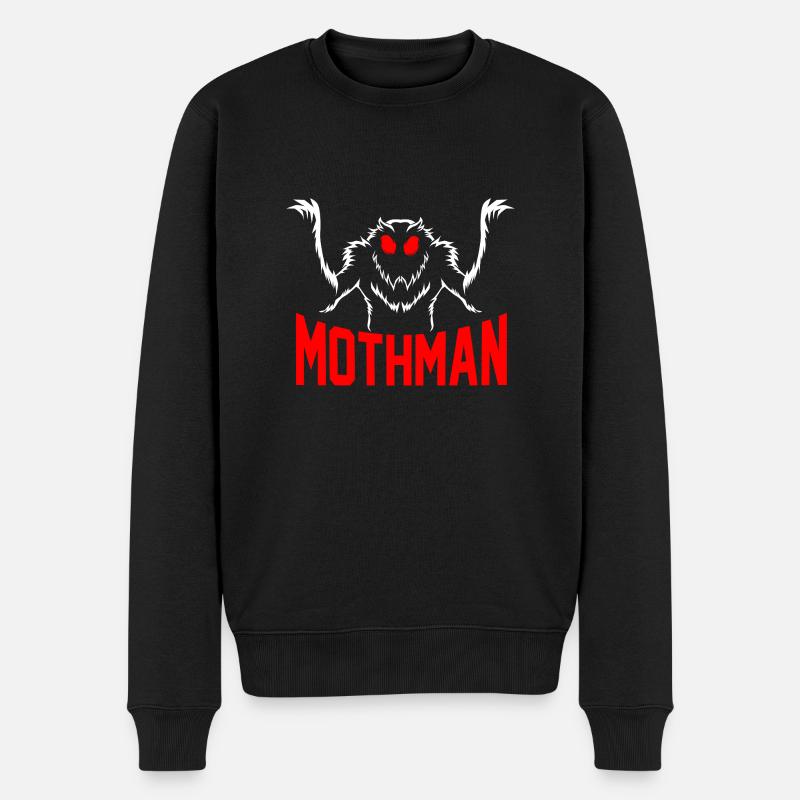 Papillon de nuit - Pull Premium bio Homme - noir