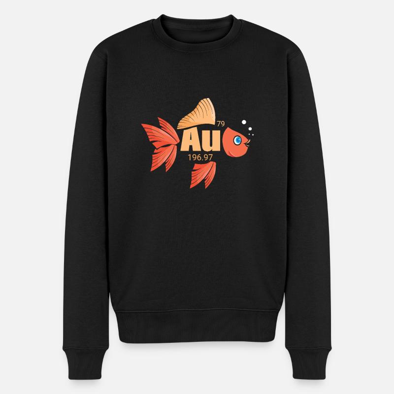 Periodensystem - Männer Premium Bio Pullover - Schwarz