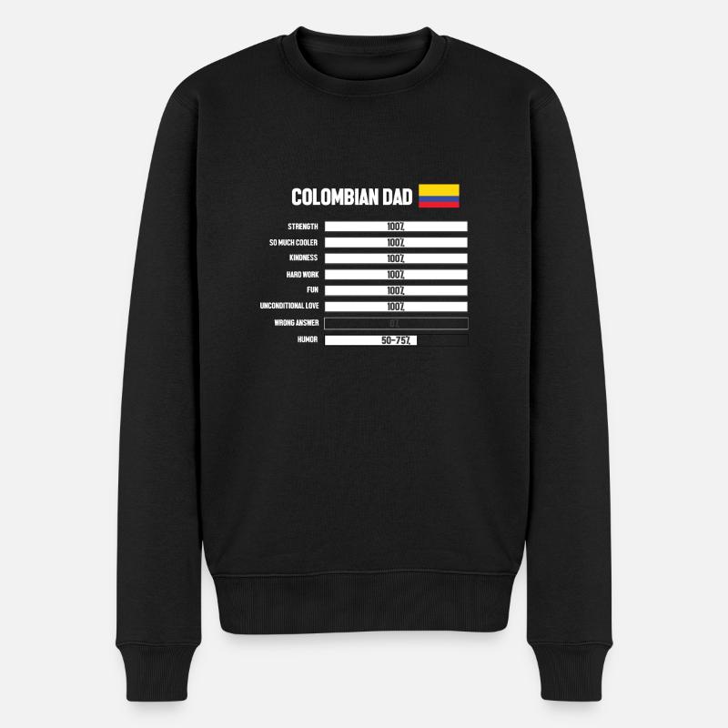 Colombie - Pull Premium bio Homme - noir