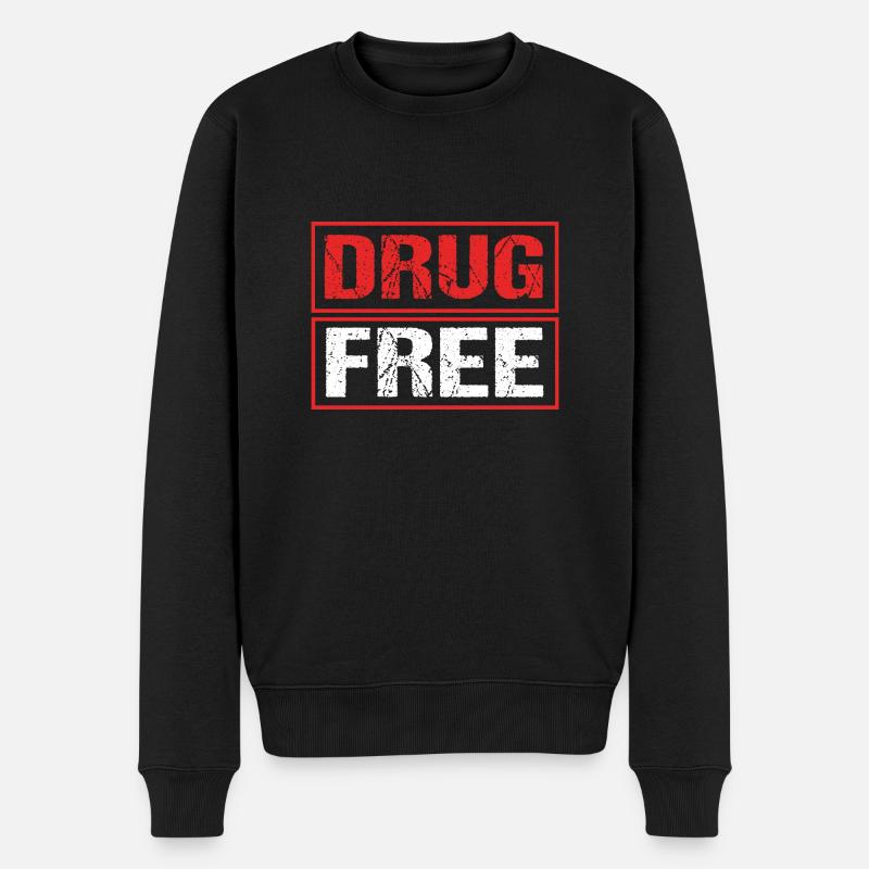 Toxicomane - Pull Premium bio Homme - noir