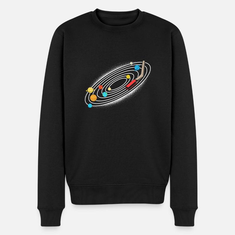 Univers Système Solaire - Pull Premium bio Homme - noir