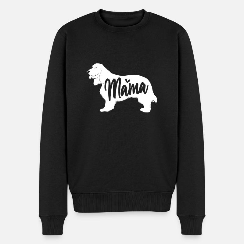 Cocker Spaniel - Pull Premium bio Homme - noir