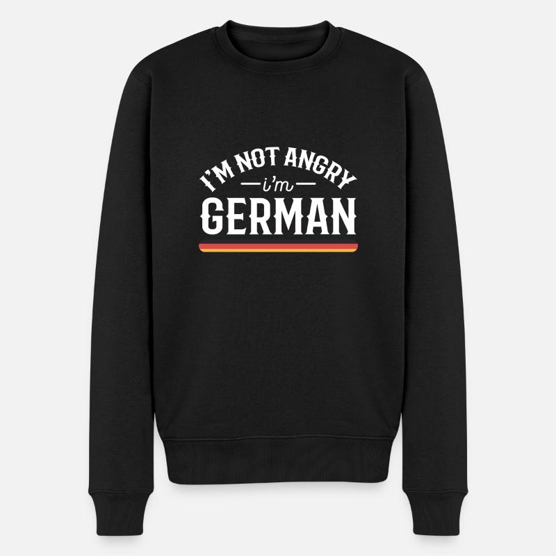Allemagne Colère Colère - Pull Premium bio Homme - noir