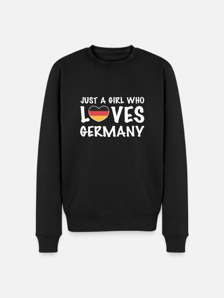 Germany - Men's Premium Organic Jumper - black