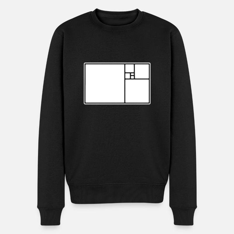 Architekt Architektur - Männer Premium Bio Pullover - Schwarz