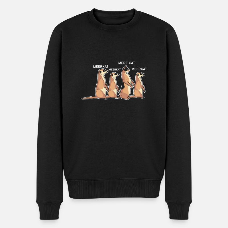 Suricate - Pull Premium bio Homme - noir