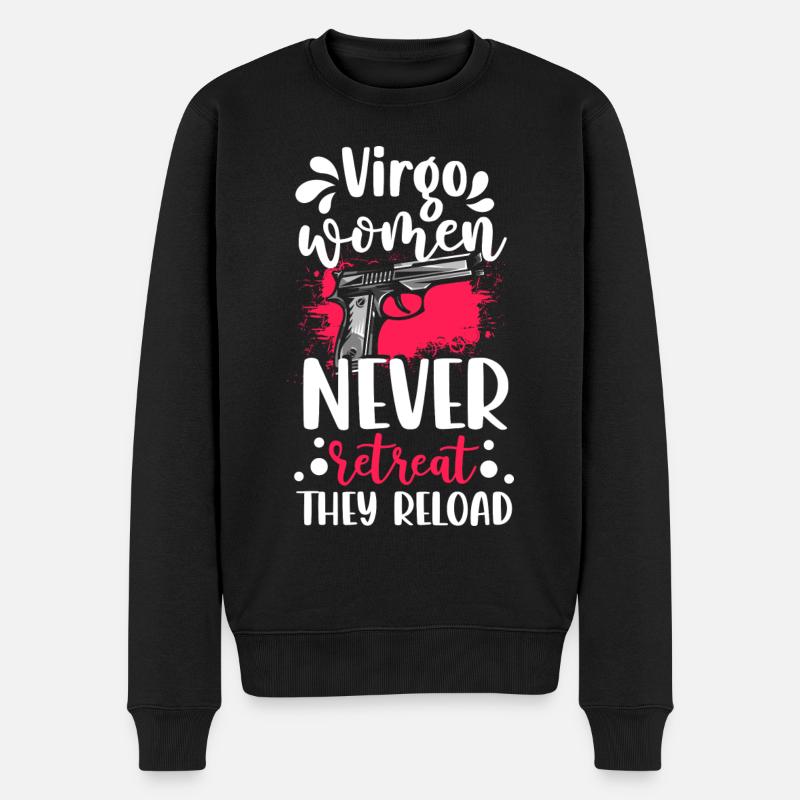 Horoskop Erde Aberglaube - Männer Premium Bio Pullover - Schwarz