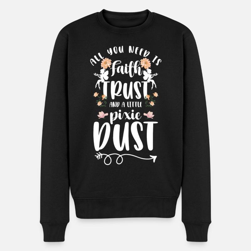 Fantasy Girl Magical Princess - Pull Premium bio Homme - noir